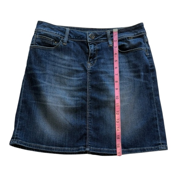 Mavi Gold Women’s Dark Wash Denim Skirt - Size Small - Picture 11 of 13